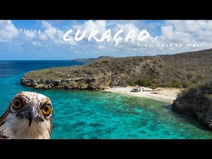 Flying over Curaçao | From East to West | an 8-hour aerial film