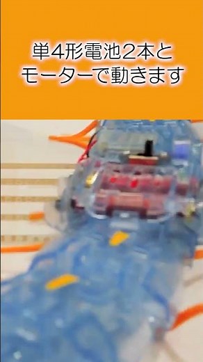 TAMIYA CENTIPEDE ROBOT: A centipede-shaped robot with 18 legs.