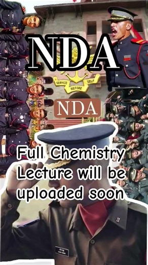 Full Chemistry Lecture will be uploaded soon #shorts #nda