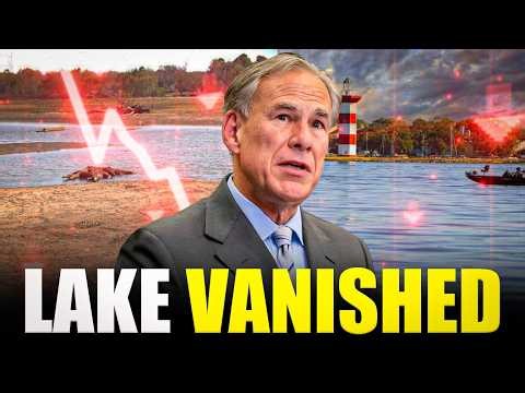 Governor Of Texas PANICS As Lake Conroe Turns Into A Barren Wasteland!