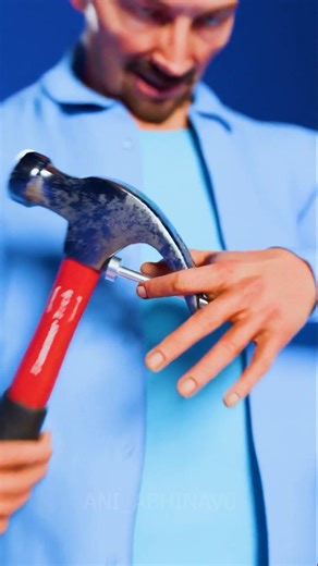 Safety Hack: Avoid Hammer Injuries 😨 #shorts