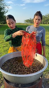Cook and eat tasty food recipe | Primitive Art