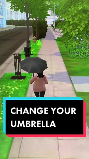 What color is your sim’s umbrella? #sims4 #thesims4 #sims #thesims #simtok #gaming