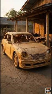 Bamboo Handmade Craft of Car | The Wooden Whisper Studio