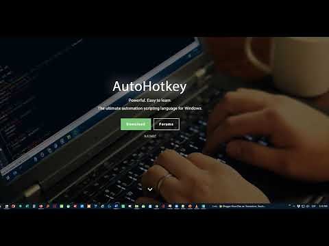 Expansiones y correcciones de texto con AutoHotkey