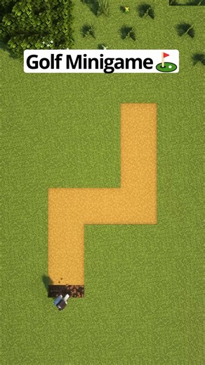 Blockical on Instagram: "Minecraft Golf Minigame⛳️ #minecraft #minecraftbuilds #minecrafttutorial"
