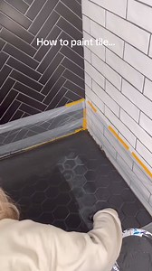 How to paint tile and update your bathroom on a budget ✨ Can you even #PaintCabinets #DIYHomeProjects #CabinetMakeover #PaintingTips #DIYLikeAPro #HomeImprovement #CabinetTransformation #DIYInspiration #HomeReno #HowToPaint #CabinetPainting #DIYDecor #HomeMakeover #RenovationTips #BeforeAndAfterbelieve the after! I’m so glad I tried | Home Improvement