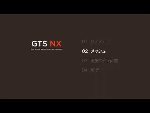 GTS NX チュートリアル : 3D Shield TBM メッシュ