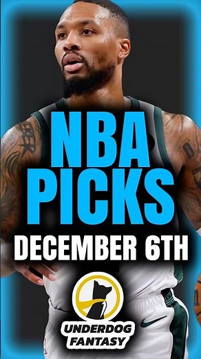 BEST Underdog NBA Picks Today (12/6/24) | Underdog Fantasy Promo Code