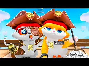 I JOINED A CAT PIRATE CREW - I Am Cat Multiplayer Update