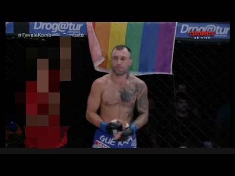 Allan Guerra Gomes faz Homenagem a comunidade LGBT ao vivo no canal Combate e Esporte TV