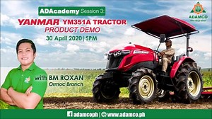 420K views · 1.4K reactions | Check out the features of the latest and only GPS-enabled YANMAR YM tractors in this live demo! ✔️Premium quality with unique SmartAssist feature ✔️Faster and versatile ✔️Fuel efficient Get your own YM tractor now! Call/Text 0917-7232626 or 0917-3232626. #KitaTayoSaADAMCO #ADAcademy #ADAMCOmmunity #Yanmar #FarmMachines #Agriculture #AgriEvents #SupportLocalFarmers | ADAMCO | Facebook