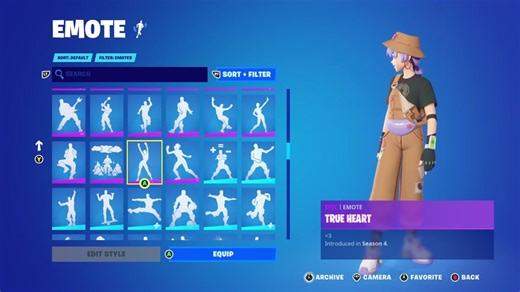 True Heart Fortnite Dance Edit | Fortnite Emote Love Compilation