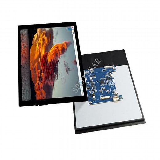 Spotpear Raspberry Pi 10.1inch Capacitive Touch Screen MIPI DSI LCD 1280 × 800 IPS Display
