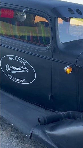 Oldsrodder`s 1933 Oldsmobile Hot Rod #rodsandkustomswithlars #hotrod #oldsmobile #classic #shorts