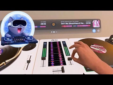 Apple Vision Pro App Review: 'djay'