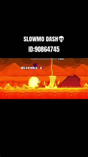 slowmo dash💀 #dash #geometrydash #fypp #foryou #forupage | Geometry Dash