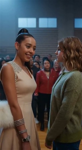 SHE CALLED ME A BEGGAR MOM IN FRONT OF EVERYONE—UNTIL A HELICOPTER LANDED FOR ME “Take that off—you look like a beggar,” Lila sneered, flicking my thrift-store cardigan as the school gym buzzed for Parents’ Night. “No degree, no taste. Some women just marry up and freeload.” Heads turned. A couple dads snorted. A mom elbowed her friend. My son stared at the floor, ears burning. Lila lifted her wrist—diamonds clacking—so the front row could see. “This? Custom. You wouldn’t even know the brand.” T