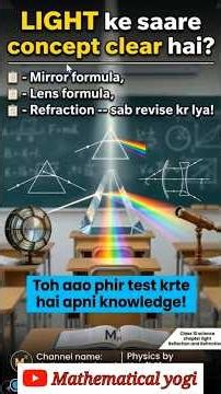 class 10 physics chapter light Reflection and Refraction mcqs