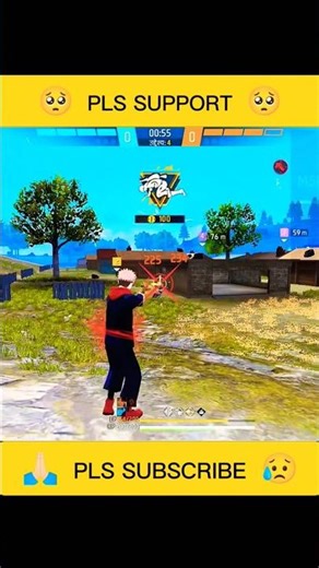free fire 1v4 Clutch wait for end 🎮🥺😔#garenafreefire #totalgaming