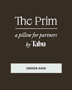 ✨The only throw pillow he'll want on the bed. ✨ That's The Prim. A patent-pending pillow, designed for partners. ✅ Soft yet firm ✅ Comfortable but supportive ✅ The perfect amount of lift ✅ Ideal for multiple positions Experts recommend The Prim for comfortable partnered sex. Order yours today. | Tabu