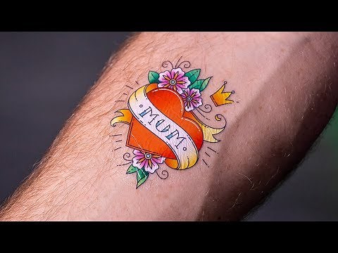 FOREVER laser/LED temporary tattoo media
