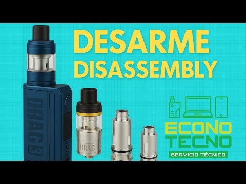 Desarme / Disassembly del VOOPOO Drag 3 TPP Kit | Econo Tecno