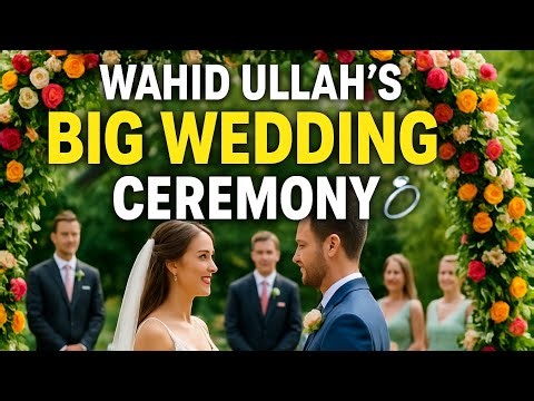 Wahid Ullah’s BIG Wedding Ceremony | Beautiful Wedding Highlights 2025