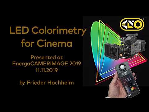 Kino Flo LED Colorimetry for Cinema ~ Chapter 1 ~ Color Science, Principle Full Spectrum White Light