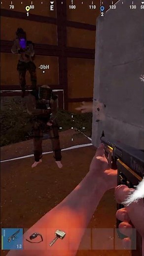 Gingerbread Man defends his house against a 15-man raid! #rust #rustpvp #rusthighlights #gingerbread