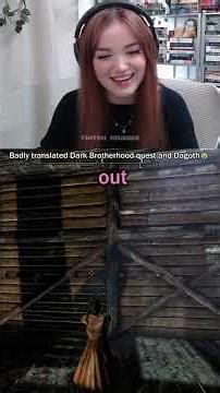 Badly translated Dark Brotherhood Quest featuring Dagoth Ur 😭😭 #journee #skyrimmods #dagothur