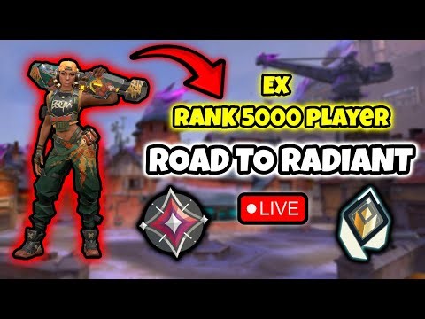 🔴 LIVE: Can an Ex Top 5000 Player Hit Radiant? ⭐ | OCE Valorant Ranked | NEW UPDATE!