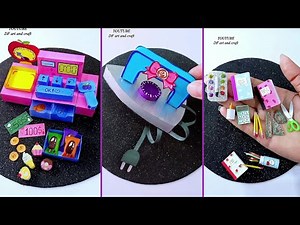 Paper craft / Easy to make/ how to make/ miniature craft/ school project / DF art and craft
