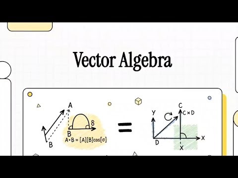 Vector Algebra JEE Quick Revision | 7 Min Chapter Recap for JEE Mains 2026