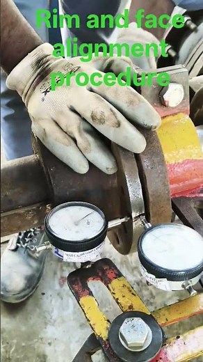 rim and face alignment procedure