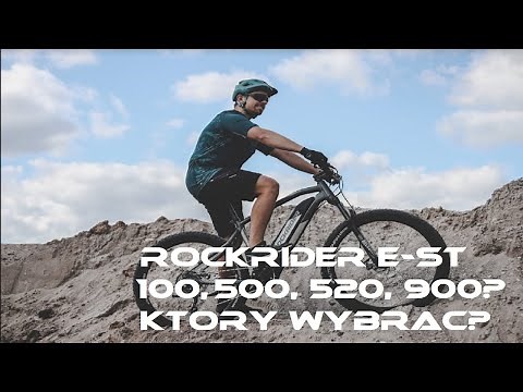 Rockrider e-ST 100, 500, 520, 900? Który elektryczny rower MTB z Decathlon wybrać?