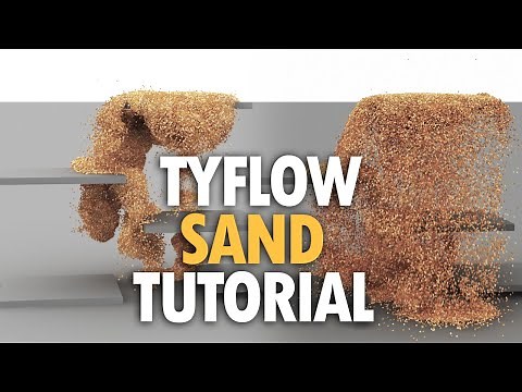 Creating Realistic Sand With Tyflow | Fxmaniac
