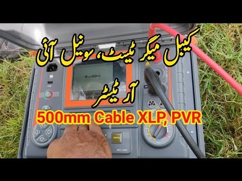 Sonel IR Tester 1Core cable Test with meggar 2025