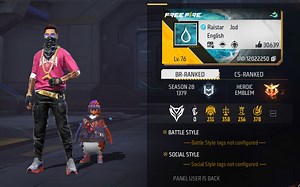 Raistar’s Free Fire MAX ID, stats, K/D ratio, headshots, and monthly income in August 2022