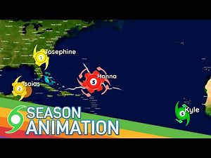 (Read description) 2020 Hypothetical Atlantic Hurricane Season Animation