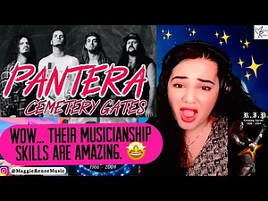 Opera Singer Reacts To Pantera - Cemetery Gates (Official Music Video) | FIRST TIME REACTION!