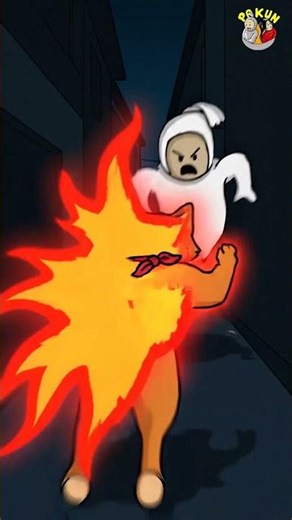 Pocong vs The Brave Cat