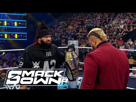 Jacob Fatu Confronts Solo Sikoa in Tense Showdown | WWE SmackDown Highlights 06/20/25 | WWE on USA