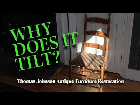 I Restored a Chair With a Hidden Mechanism…
