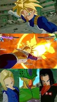 トランクス(未来)SSJvs人造人間17号､18号､セル 原作再現アレンジドラゴンボールSparking！ZERO カスタムバトル Trunks vs Android 17&18､Cell