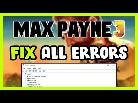 FIX Max Payne 3 Crashing, Not Launching, Freezing, Stuck, Black Screen & Errors