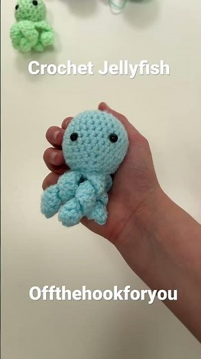 Easy crochet jellyfish
