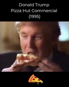 Donald Trump in a Pizza Hut Ad… Yes, This Really Happened!