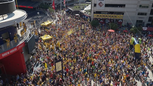 2.1M views · 49K reactions | The biggest announcement in Banana Ball history  #bananaball #savannahbananas #partyanimals #firefighters #tailgaters | Banana Ball | Facebook