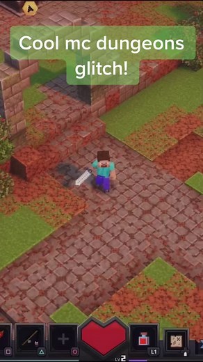 Funny Minecraft Dungeons Glitch